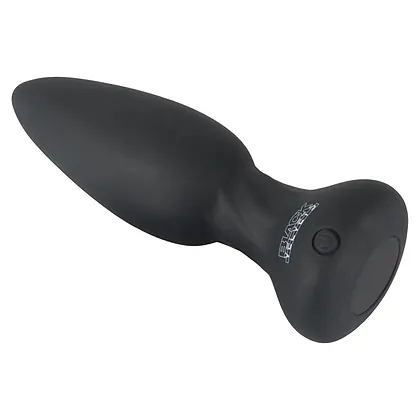 Plug Anal Black Velvets RC Vibrating Negru