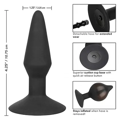 Plug Medium Inflatable Negru