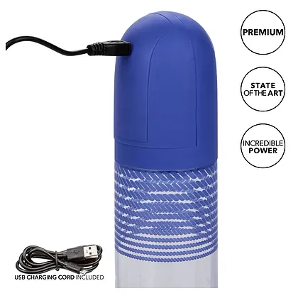 Pompa Penis Rechargeable Albastru