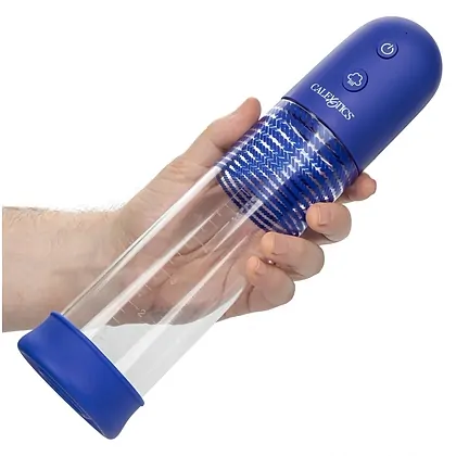 Pompa Penis Rechargeable Albastru