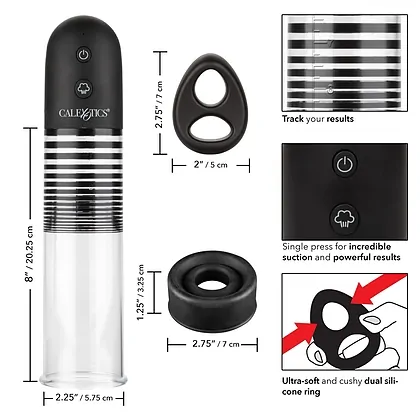 Pompa Penis Rechargeable Ez Negru