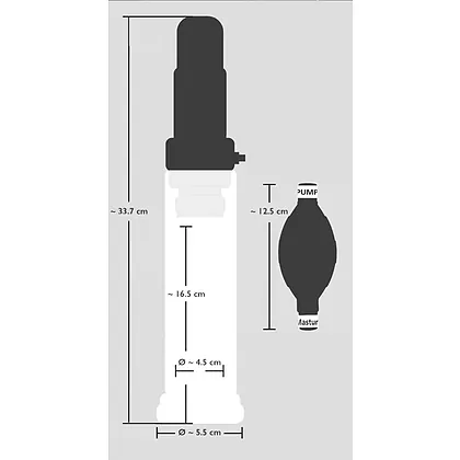 Pompa Vibrating Multi Pump Si Masturbator Transparent