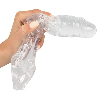 Prelungitor Crystal Skin Penis Sleeve Transparent