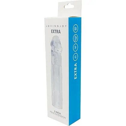 Prelungitor Penis Extra 3 Inch Extension Transparent