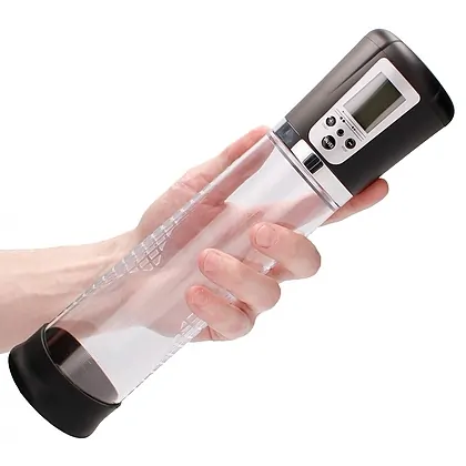 Premium Rechargeable Automatic LCD Pump - Transparent