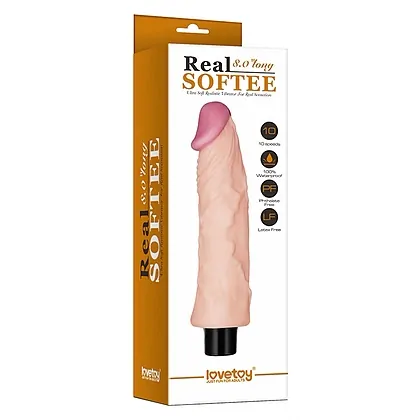 Real Softee Vibrating Dildo 3