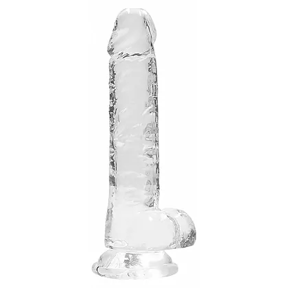 Realistic Dildo 19cm Transparent