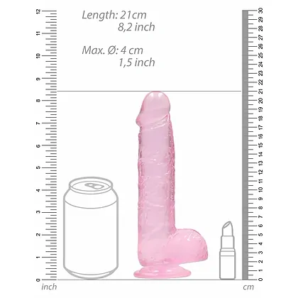 Realistic Dildo Realrock 21cm Roz