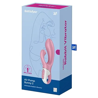 Satisfyer Air Pump Bunny 2 Roz