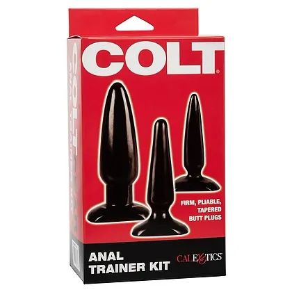 Set Anal Plug Colt Negru