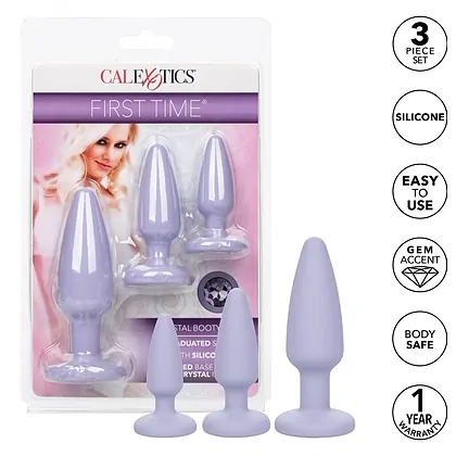 Set Anal Plug Crystal Mov