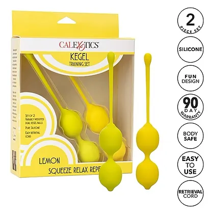 Set Bile Kegel Lemon Galben