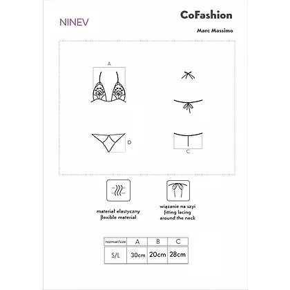 Set CoFashion Ninev Negru S-L