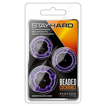 Set Inele Penis Stay Hard Beaded Mov