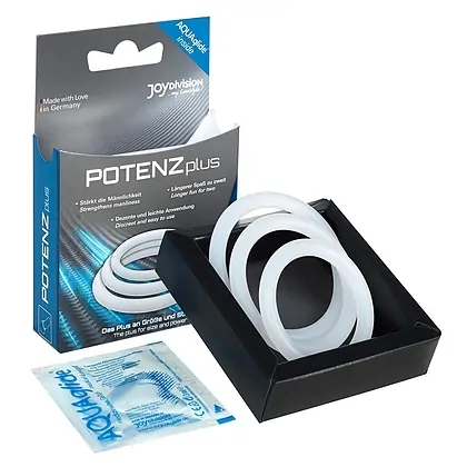 Set Inele Pentru Penis POTENZplus Transparent