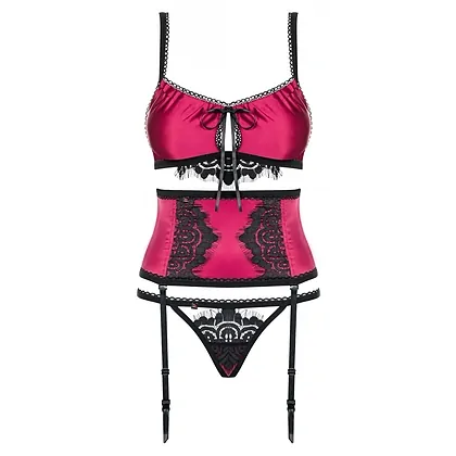 Set Obsessive 861-SEG Fuchsia S-M