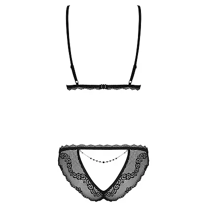 Set Obsessive Millagro Negru S-M