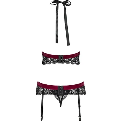 Set Obsessive Rossita Negru S-M