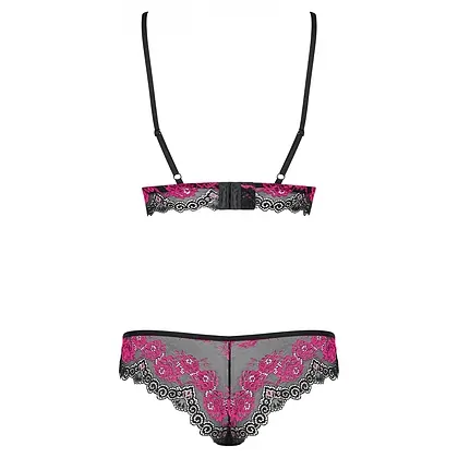 Set Obsessive Tulia Negru L-XL