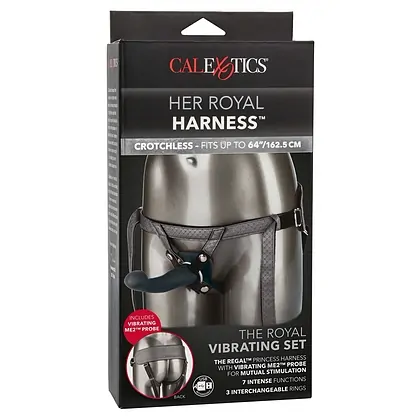 Set Strap-On The Royal Vibrating Negru