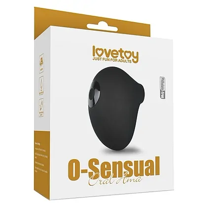 Stimulator Clitoridian O-Sensual Oral Ama Negru