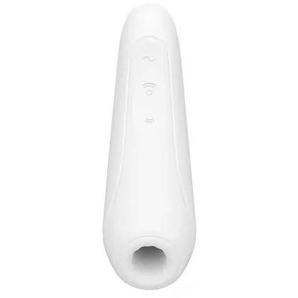 Stimulator Clitoris Satisfyer Curvy 1 Plus Alb