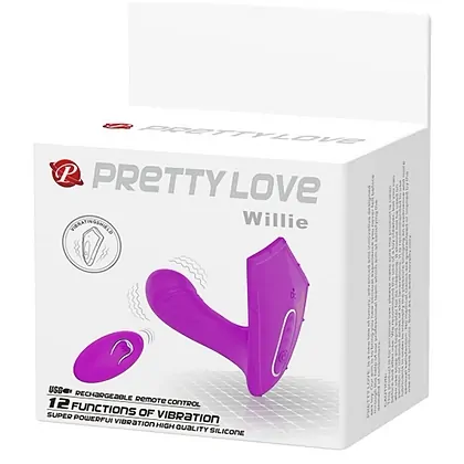 Stimulator Clitoris Si Punct G Pretty Love Willie Mov