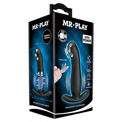 Stimulator Prostata Mr. Play Tickling Negru