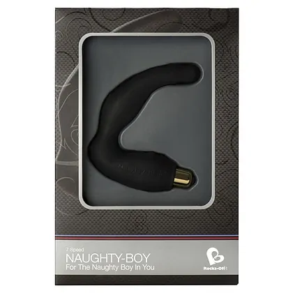 Stimulator Prostata Naughty Boy 7 Speed Negru