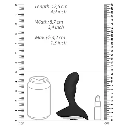 Stimulator Prostata No. 79 Rechargeable Negru