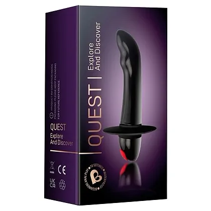 Stimulator Prostata Quest Negru