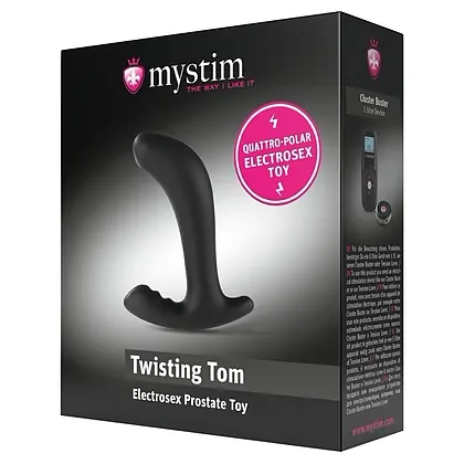 Stimulator Prostata Twisting Tom Negru