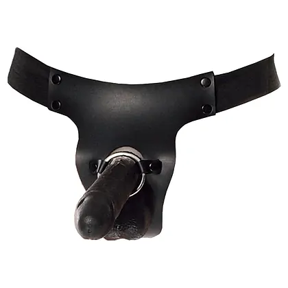 Strap-On Mr. BIG Hollow 8 inch Negru