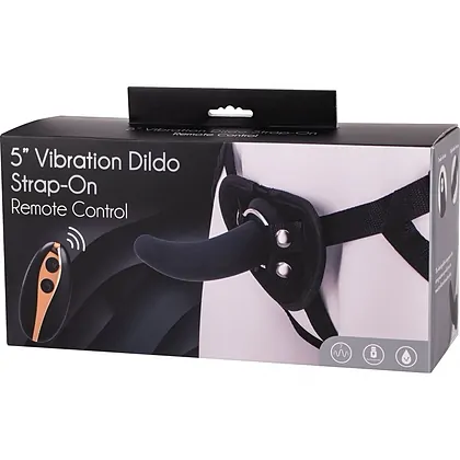 Strap-On Seven Creations Vibration Negru