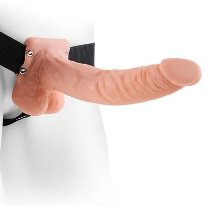 Strap On Unisex Hollow cu Testicule