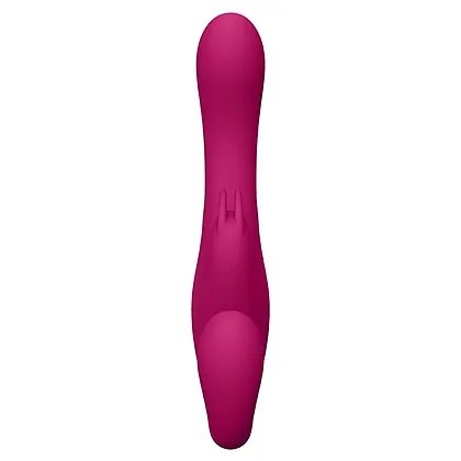 Suki Vibrating Strapless Strap-on Rabbit Roz