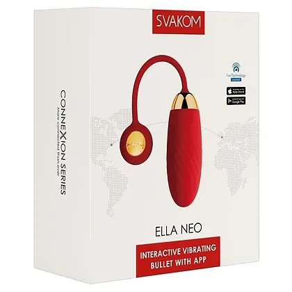 Svakom Connexion Series Ella Neo App Controlled Rosu