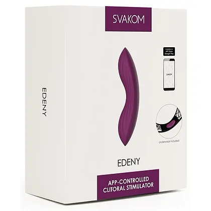 Svakom Edeny App Controlled Clitoral Stimulator Mov