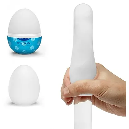 Tenga Egg Snow Crystal Albastru