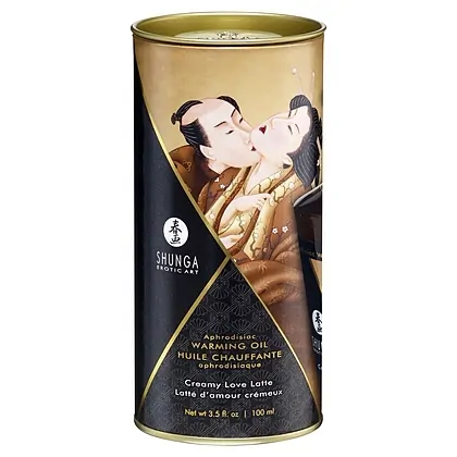 Ulei Masaj Aphrodisiac Warming Oil Creamy Latte 100ml