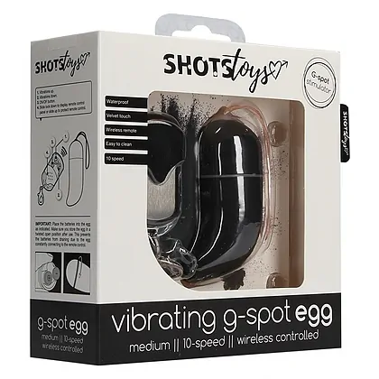 Vibrating Egg Punctul G Medium Negru