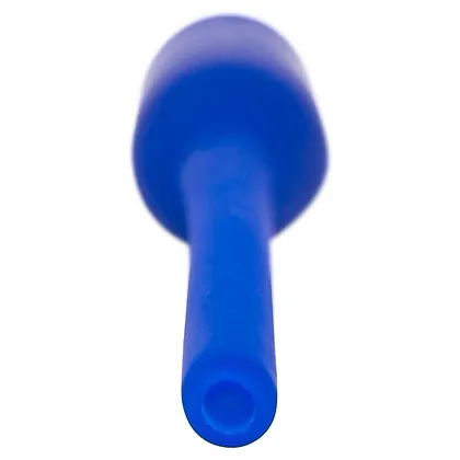 Vibrating Silicone Dilator Hollow Albastru