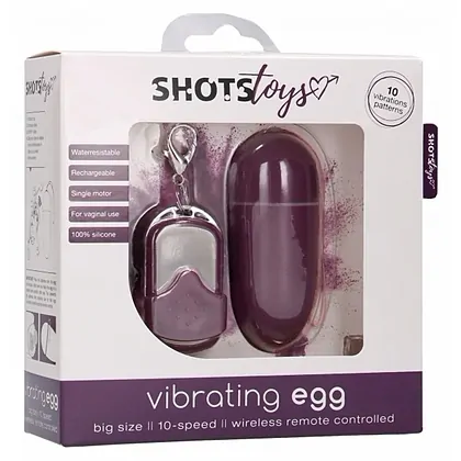 Vibrator 10 Speed Remote Vibrating Egg Big Mov