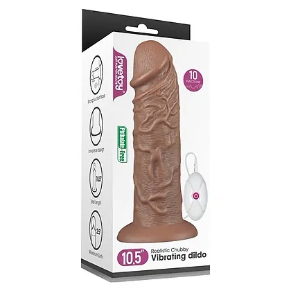 Vibrator 10.5 Realistic Chubby Maro