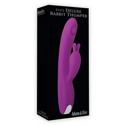 Vibrator Adam And Eve Deluxe Rabbit Eves Thumper Mov