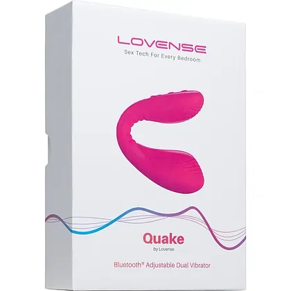 Vibrator Ajustabil Lovense Dolce Dual Roz