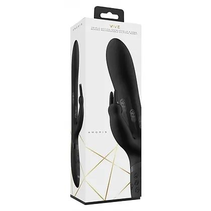 Vibrator Amoris Rabbit Negru