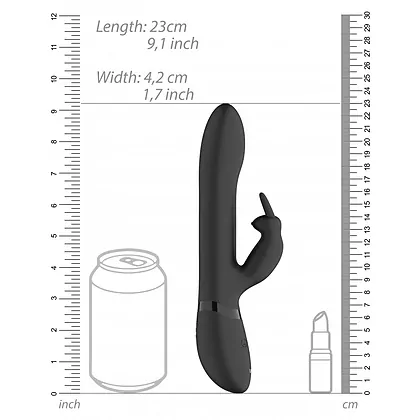 Vibrator Amoris Rabbit Negru