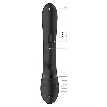 Vibrator Amoris Rabbit Negru