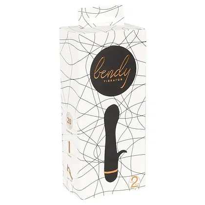 Vibrator Bendy Tulip Negru